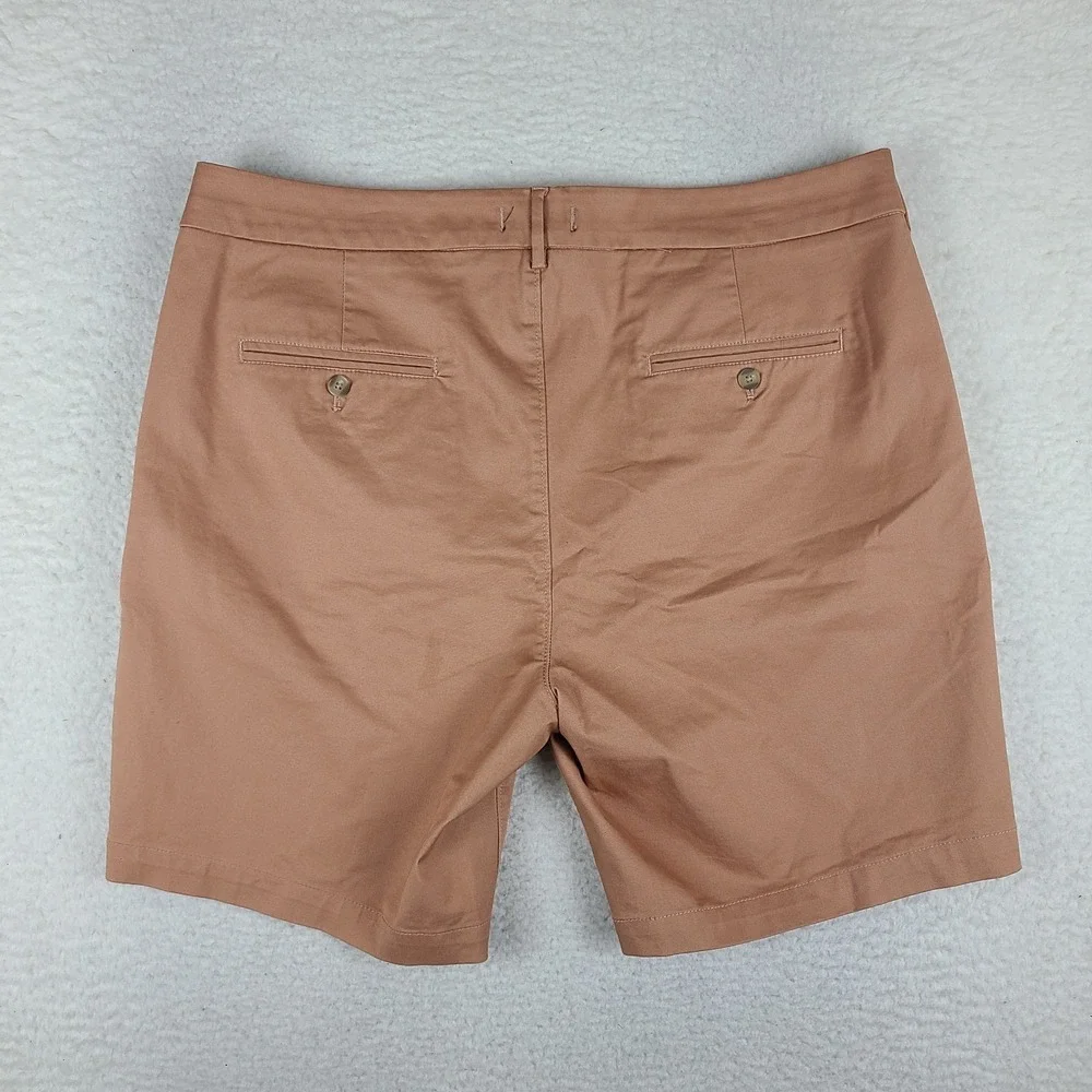 EXPRESS Shorts Mens 38 Orange 8